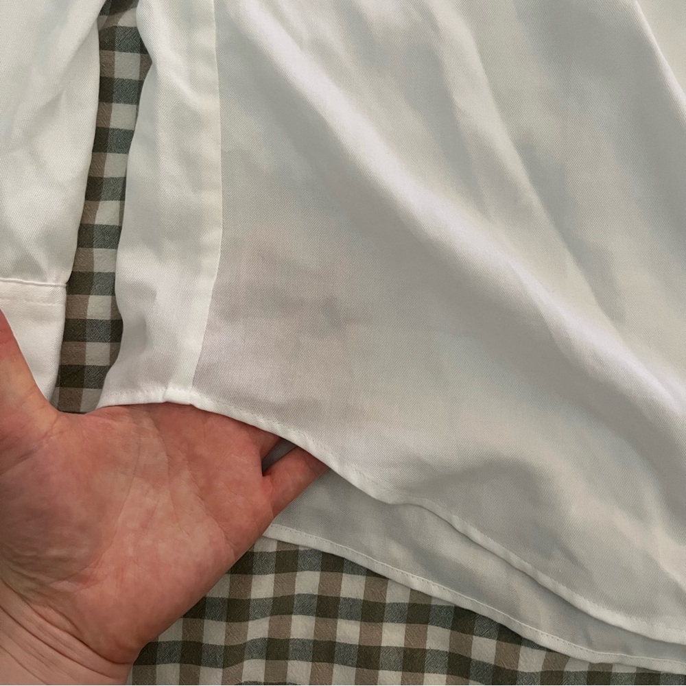 Uniqlo Rayon Long Sleeve Blouse - Picture 14 of 14